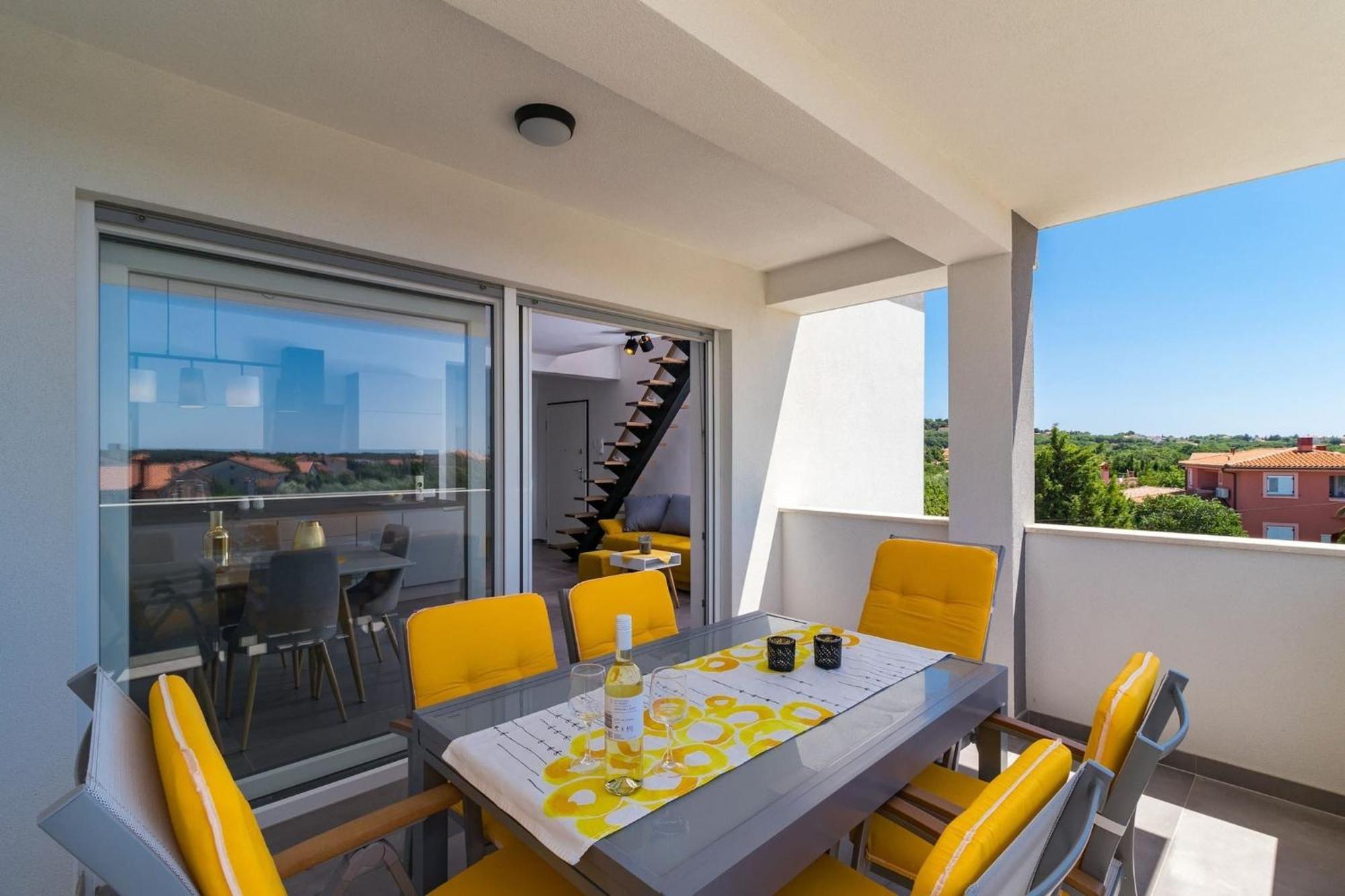 Penthouse Apartment Sax メドゥリン エクステリア 写真